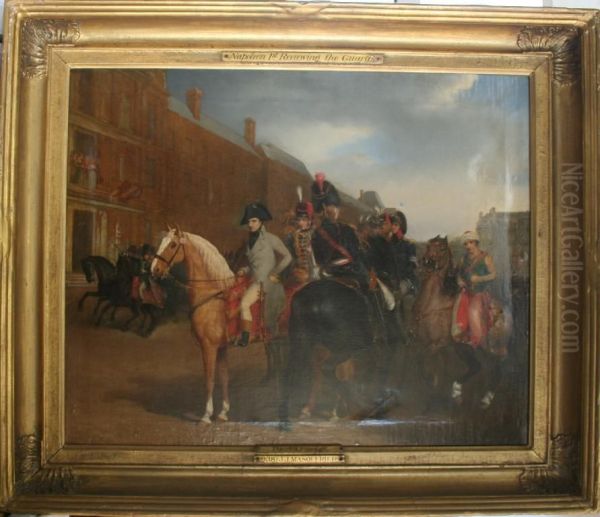 Napoleon I Reviewing The Guards - view 1