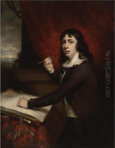 Self Portrait, Age 15 by John James Masquerier