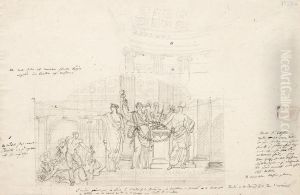 Studie Till Fondmalning by Louis Masrelier