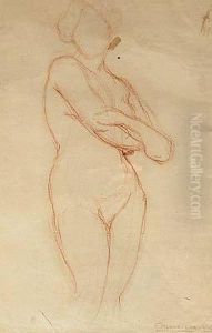 Desnudo Femenino.
Sanguina Sobre Papel. Desnudo Femenino.
Sanguina Sobre Papel.