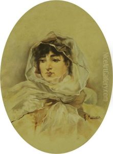 Ritratto Didonna by Francisco Masriera y Manovens
