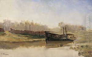 Vista Fluvial by Francisco Masriera y Manovens