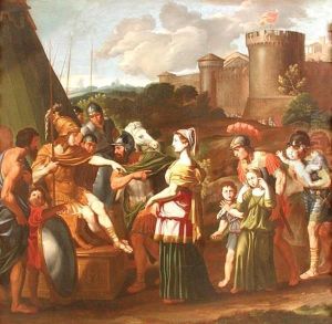 Alessandro E Timoclea by Lucio Massari