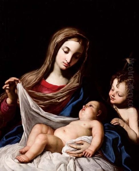 Madonna Con Il Bambino E San Giovannino - view 1