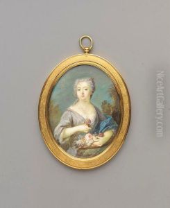 Marie Anne Masse (d.1774) by Jean Baptiste Masse