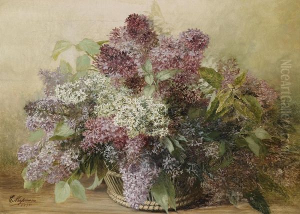 A Basket Of Lilac - view 1
