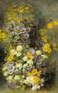 Sommerblumenstraus by Carl Massmann