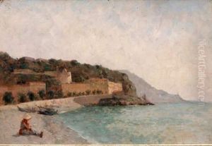 Nice, La Baie Des Anges by Alphonse Charles Masson