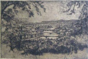Panorama De Liege. by Edouard Masson