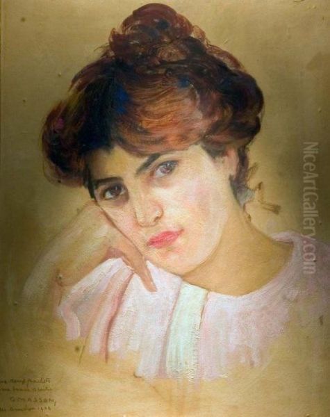 Portrait De Femme Au Chignon - view 1