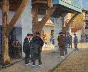 Jour De Fete A Pasajenes by Georges Masson