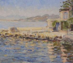 Villa En Bord De Mer Sur La Cote Basque by Georges Masson