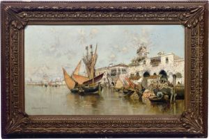 A Busy Day On The Venetian Lagoon