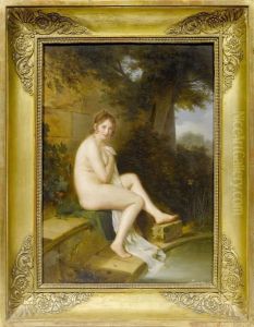 Nu Au Bain by Firmin Massot