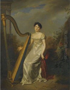Portrait Of A Lady by Firmin Massot