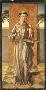 Saint Antony Of Padua With The Christ Child