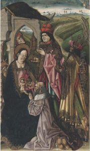 The Adoration Of The Magi by Master of Avila