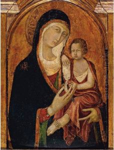 Madonna And Child by Master of Badia a Isola
