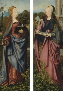 Saint Catherine by The Master Of Frankfurt
