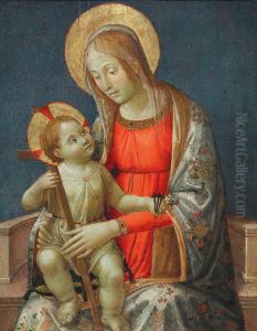 Madonna Con Bambino by Master Of Marradi