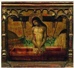 Christ Au Tombeau by Master Of Perea