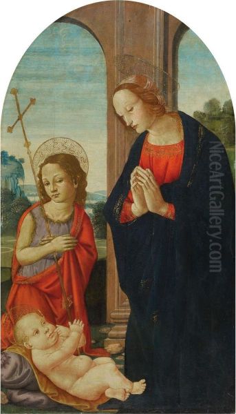 Maria Mit Christus Unddem Johannesknaben - view 1