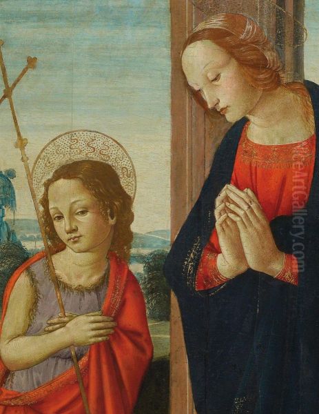 Maria Mit Christus Unddem Johannesknaben - view 1