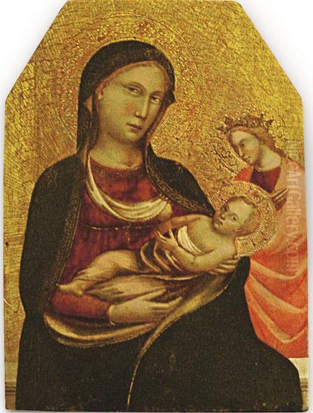 Madonna Col Bambino E Santa Caterina Dalessandria - view 1