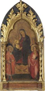 Madonna Col Bambino E Santi