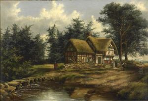 Thatched Cottage And Garden