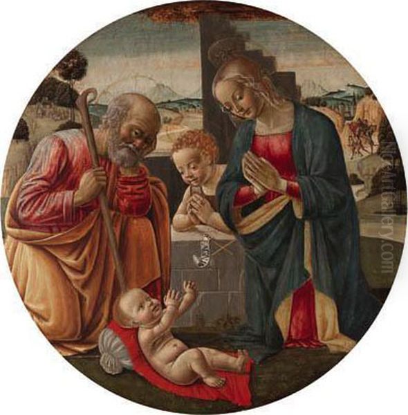 The Nativity With The Infant Saint John The Baptist, Theannunciation Of The Shepherds And The Train Of The Magibeyond - view 1