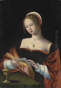 Saint Mary Magdalene by The Master Of The Female Half-Lengths