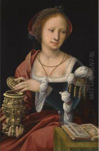 The Magdalen by The Master Of The Female Half-Lengths
