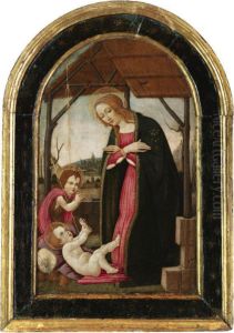 The Madonna And Child With The Infant St. John The Baptist