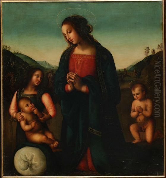 Copia Moderna Della Madonna Del Sacco Del Perugino - view 1