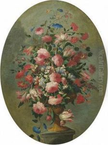 Natura Morta Di Fiori by Master Of The Guardeschi Flowers