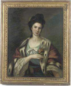 Follower Of Francis Cotes by Master Of The Half-Length Figures
