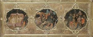 The Story Of Diana And Actaeon by Master Of The Hercules Cassone