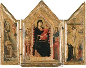 Triptych by Master Of The Horne Triptych