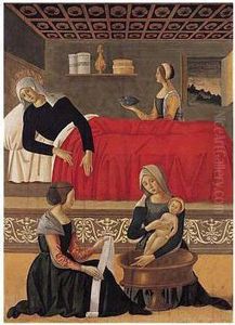 The Virgin by Master Of The Liverpool Madonna