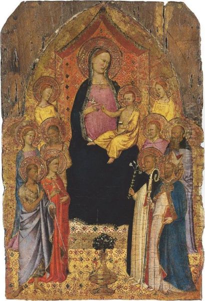 The Madonna And Child With Saints John The Baptist, Dominic Andother Saints - view 1