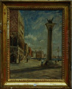 L'obelisco Di Piazza San Marco A Venezia