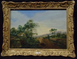 Landschaft Mit Schafherde by Italian Unknown Master