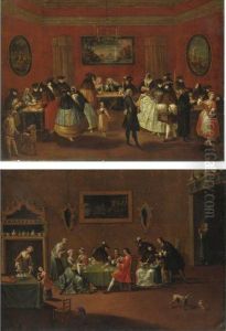 Le Maschere by Master Of The Ridotto