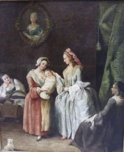 La Presentation Du Nouveau Ne by Master Of The Ridotto