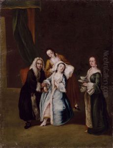 La Dama Malata by Master Of The Riflessi