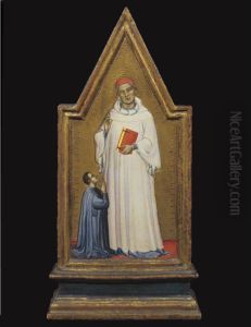 Saint Ivo With A Kneeling Supplicant Saint Ivo With A Kneeling Supplicant