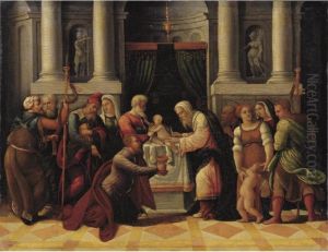 The Circumcision Of Christ by Master Of The Twelve Apostles