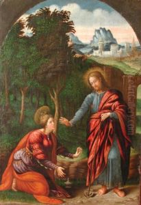 124.maestro Dei Dodici Apostoli , Attr.a by Master Of The Twelve Apostles