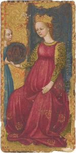 Carte De Tarot: La Reine Des Deniers